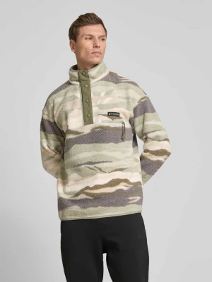 Sweter z futerka z kieszenią na zamek błyskawiczny model ‘HELVETIA’ Columbia