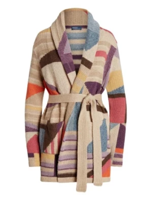 Sweter z geometrycznym motywem Polo Ralph Lauren
