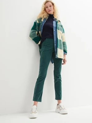 Sweter z golfem, krótki rękaw bonprix