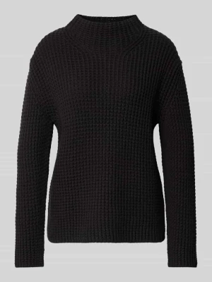 Sweter z golfem o kroju regular fit z mieszanki bawełny Marc O'Polo DENIM