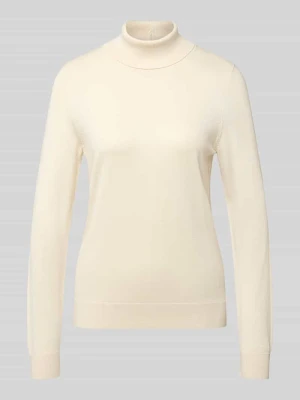 Sweter z golfem o kroju slim fit z mieszanki wiskozy Jake*s Écru