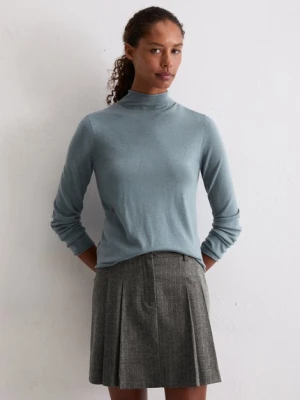Sweter z golfem slim Marc O'Polo červená