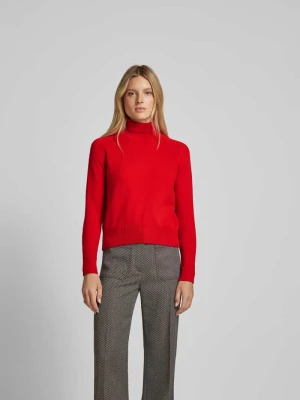 Sweter z golfem Victoria Beckham Czerwony