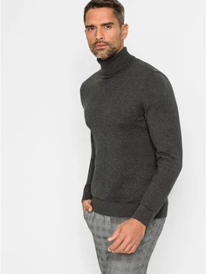 Sweter z golfem z kaszmirem bonprix