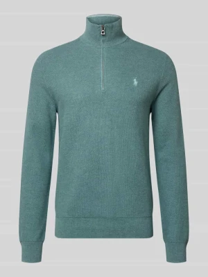 Sweter z Half Zip, kołnierz zapinany Polo Ralph Lauren