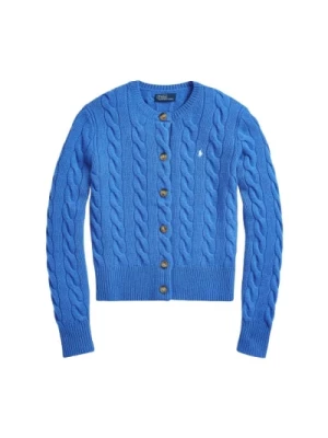Sweter z kaszmiru i wełny w splotach Polo Ralph Lauren