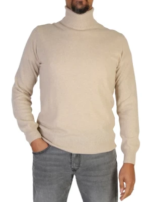 Sweter z kaszmiru Jesień Zima Mężczyźni Wysoki Kołnierz Cashmere Company