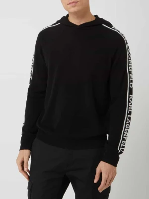 Sweter z kaszmiru Karl Lagerfeld