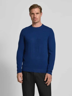 Sweter z kaszmiru o kroju regular fit z okrągłym dekoltem Christian Berg Men