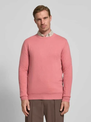 Sweter z kaszmiru o kroju regular fit z okrągłym dekoltem Christian Berg Men
