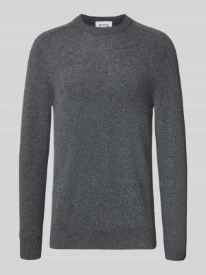 Sweter z kaszmiru z okrągłym dekoltem FTC-Cashmere