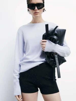 Sweter z kaszmiru z okrągłym dekoltem PATRIZIA PEPE