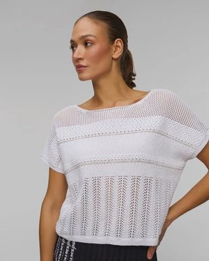 Sweter Z Krótkim Rękawem Damski Sportalm