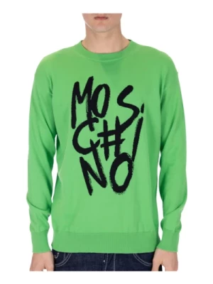 Sweter z Logo Moschino