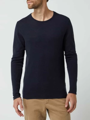 Sweter z mieszanki bawełny ekologicznej model ‘Rome’ Selected Homme