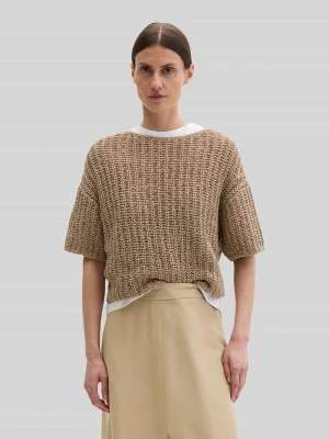 Sweter z mieszanki bawełny o kroju relaxed fit Marc O'Polo