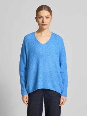 Sweter z mieszanki wełny i alpaki, krój regular fit, model 'Thora' MOS MOSH