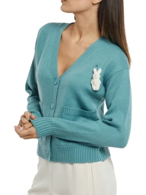 Sweter z mieszanki wełny z kieszeniami Ottod'Ame