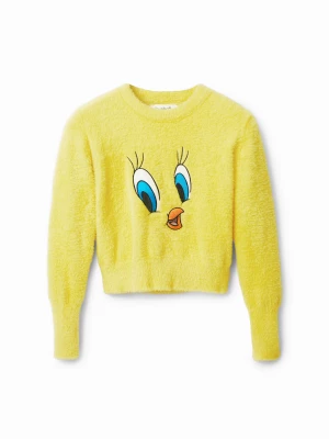 Sweter z motywem Kanarka Tweety Desigual