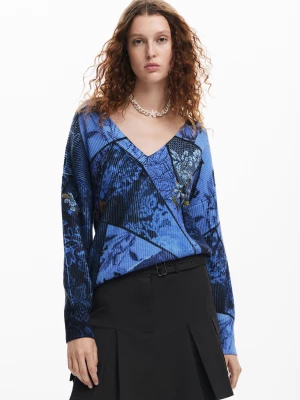 Sweter z nadrukiem Arty Desigual