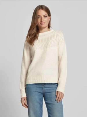 Sweter z norweskim wzorem model ‘SIMONE’ Vero Moda