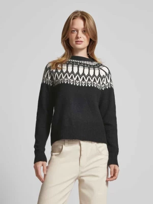 Sweter z norweskim wzorem model ‘SIMONE’ Vero Moda