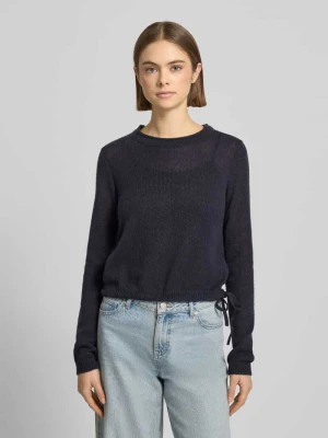 Sweter z okrągłym dekoltem i tunelem Review