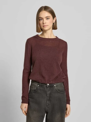 Sweter z okrągłym dekoltem i tunelem Review