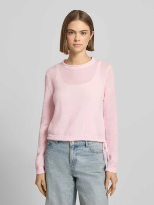 Sweter z okrągłym dekoltem i tunelem Review