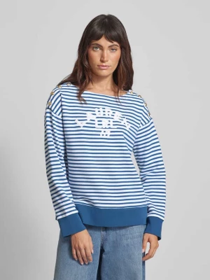 Sweter z ozdobną listwą guzikową model ‘AMPOLA’ Lauren Ralph Lauren