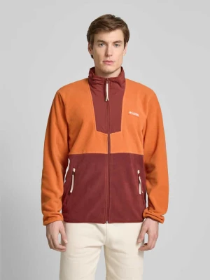 Sweter z polaru z naszywką z logo model ‘SEQUOIA’ Columbia