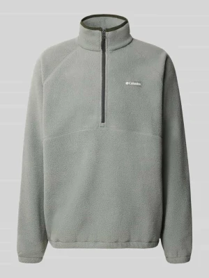Sweter z polaru z naszywką z logo model 'Timber Crest™ MTR' Columbia Oliwkowy