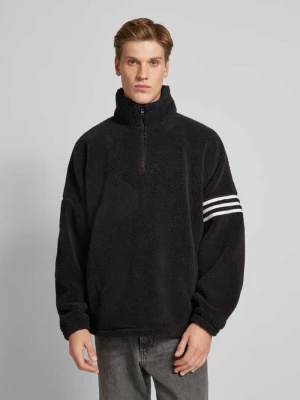 Sweter z polaru z obniżonymi ramionami adidas Originals