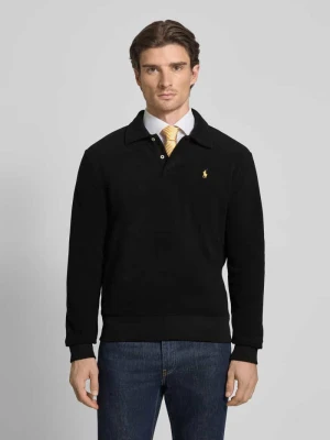 Zdjęcie produktu Sweter z polaru z wyhaftowanym logo model ‘MAGIC POLY FLEECE’ Polo Ralph Lauren