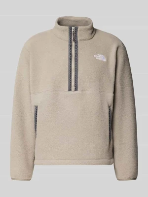 Sweter z polaru ze stójką i zamkiem błyskawicznym The North Face Kamienny