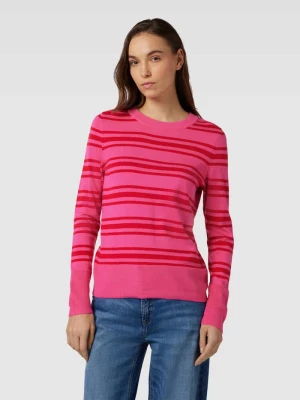 Sweter z prążkowanym ściągaczem Esprit