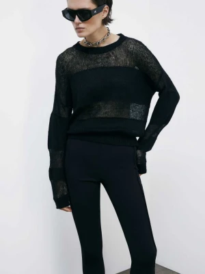 Sweter z przezroczystymi detalami PATRIZIA PEPE