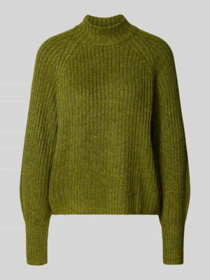 Sweter z raglanowymi rękawami Only Zielony melanż