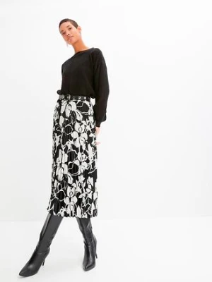 Sweter z rękawami balonowymi bonprix