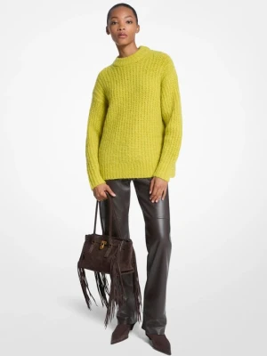 Sweter z teksturowanej dzianiny Michael Kors