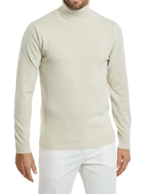 Sweter z ultra cienkiej wełny merino z kaszmiru Daniele Fiesoli