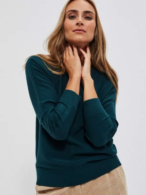 Sweter z warkoczem Moodo
