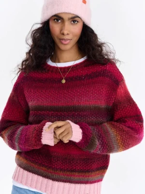 Sweter z wełną Burning Bloom S/M