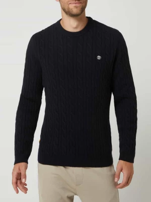 Sweter z wełny merino mieszanej Timberland