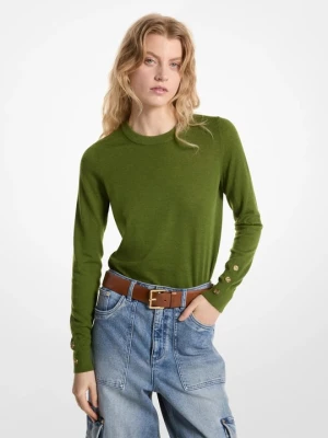 Sweter z wełny merynosów Michael Kors