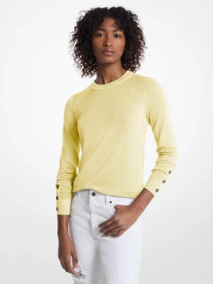 Sweter z wełny merynosów Michael Kors