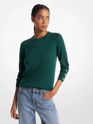 Sweter z wełny merynosów Michael Kors