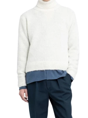 Sweter z wełny merynosowej z golfem Tom Ford