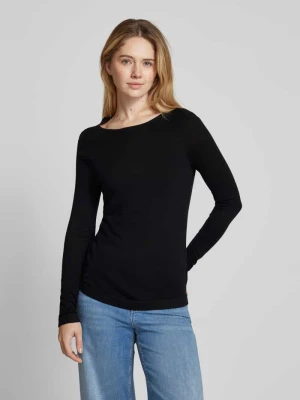 Sweter z wełny z dekoltem w łódkę Christian Berg Woman Selection