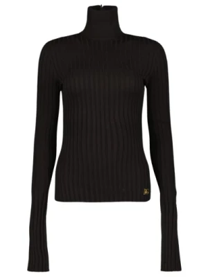 Sweter z Włóczki z Wysokim Kołnierzem Dolce & Gabbana